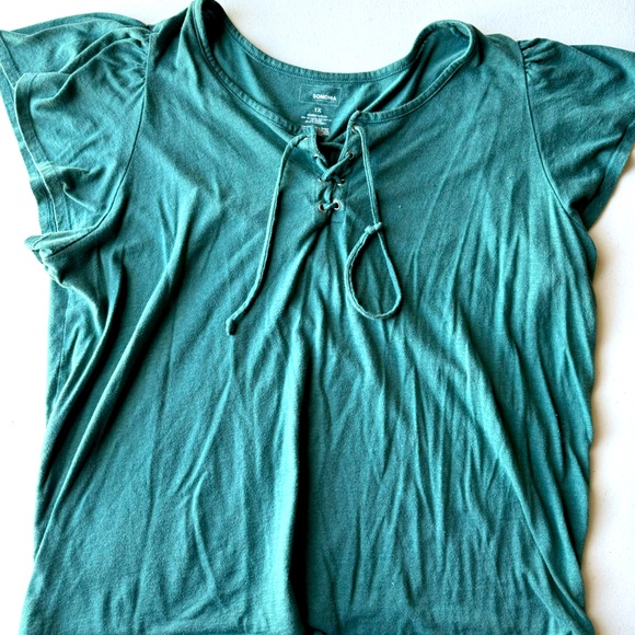 Sonoma Tops - Sonoma Lace Up Tee | Size 1X